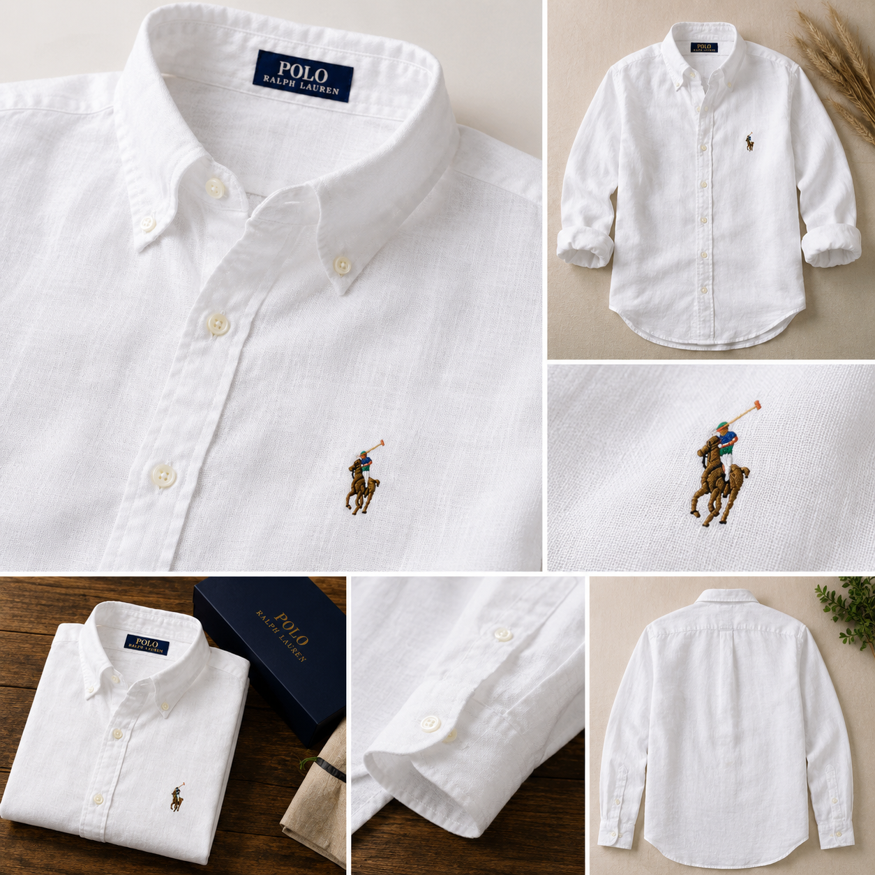ABD White LINEN Shirt
